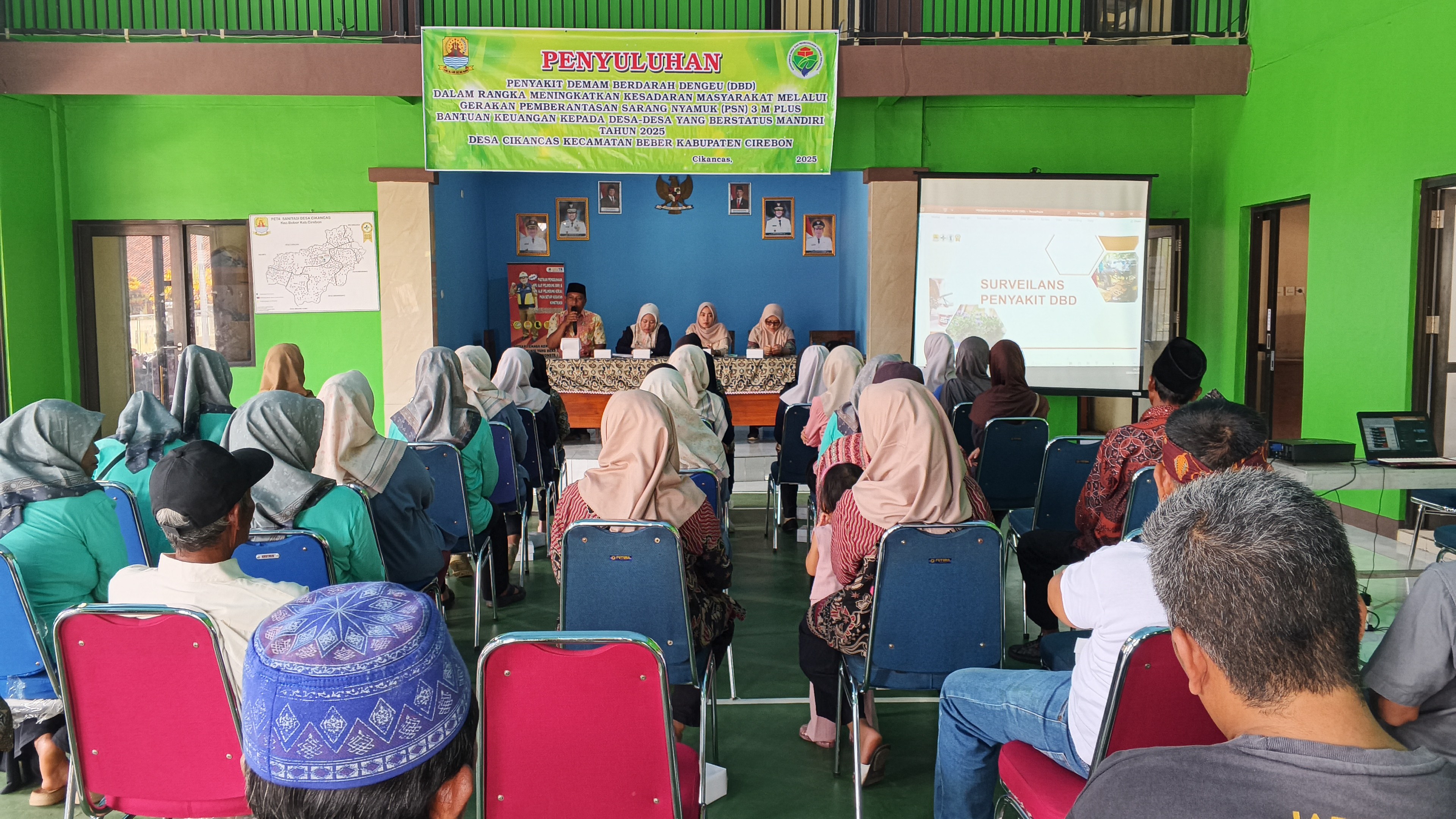 Penyuluhan DBD di Desa Cikancas Tingkatkan Kesadaran Warga